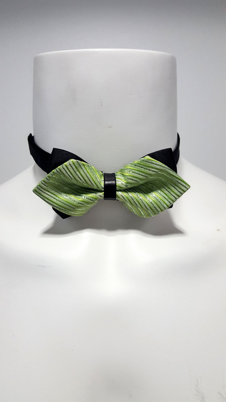 Electric Green Bow Tie
